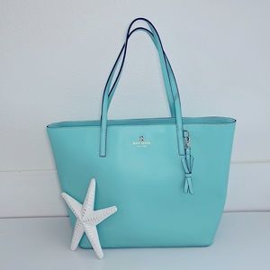 Kate Spade Turquoise Tote Purse